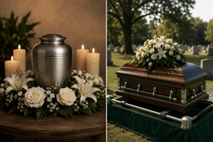 Cremation versus burial